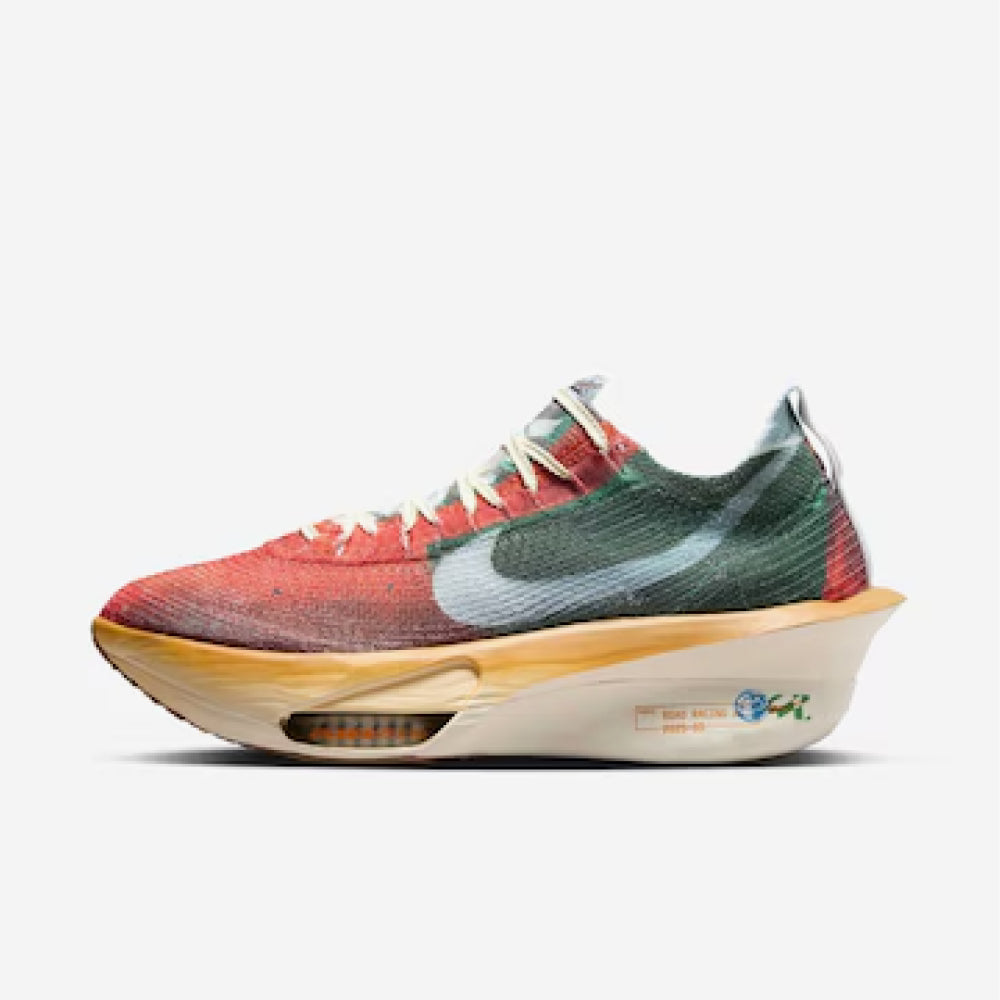 Nike Air Zoom Alphafly 3 Premium  - Laranja/Verde