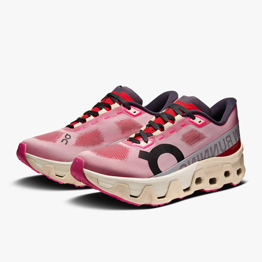 On Cloudmonster - Rosa