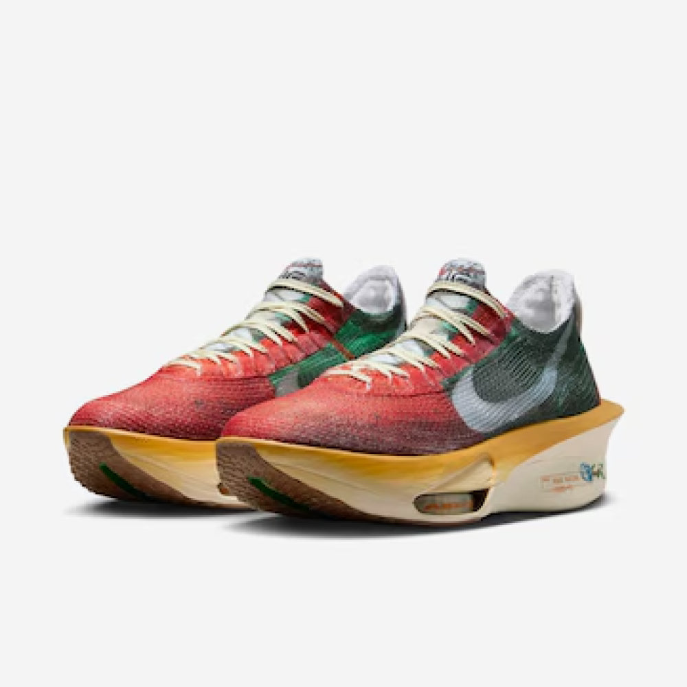 Nike Air Zoom Alphafly 3 Premium  - Laranja/Verde